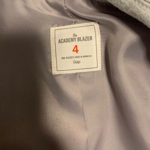 Gap academy gray blazer